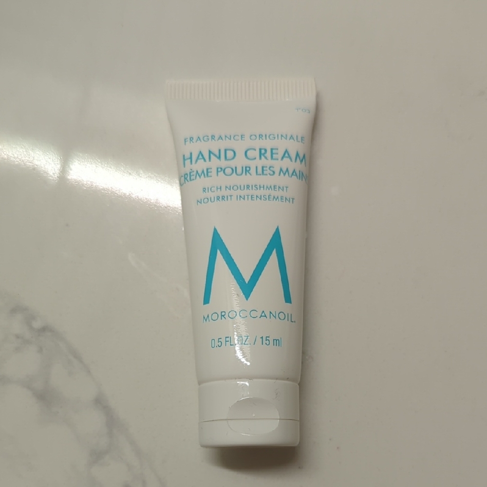 Brand New Moroccanoil Nourishing Hand Cream - White and Blue